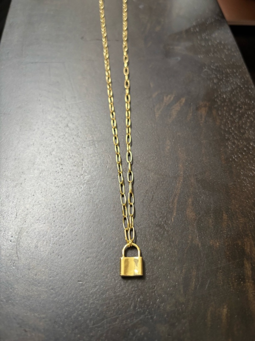 Gorjana Padlock Pendant Necklace - Women Jewelry